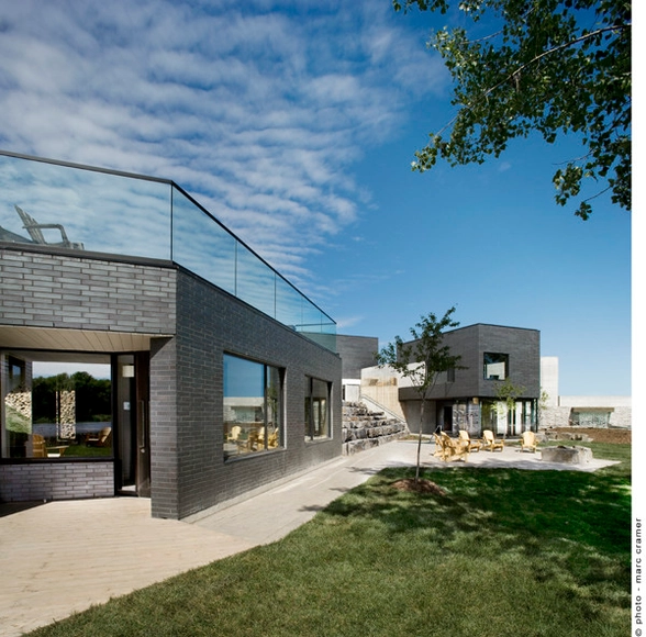 Ström Nordique Spa / Chevalier Morales Architects - Spa, Fachada