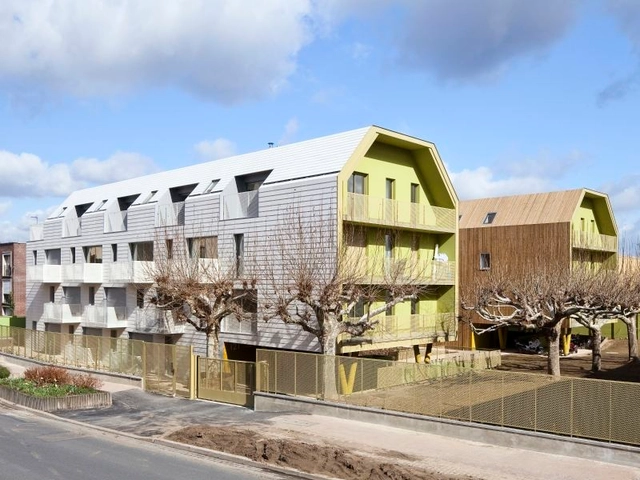 Vivienda Social en Bondy / Atelier Dupont - Vivienda Social, Fachada, Cierros