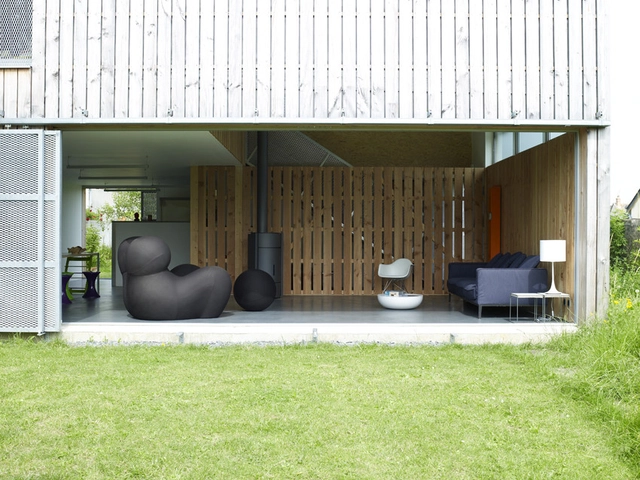 MAGICKUB / RVL Architects - Renovación, Jardín, Fachada