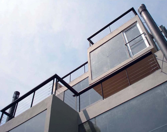 Edificio de Viviendas Uriarte 1010 / Monoblock - Apartamentos, Fachada, Barandas