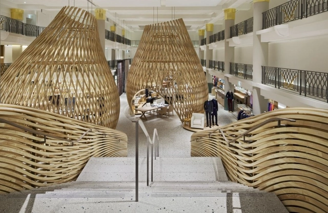 Boutique de Hermes en Hotel Lutetia / RDAI - Diseño De Interiores, Barandas, Sillas