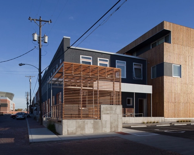 Lofts Finn / el dorado - Reconversión, Fachada