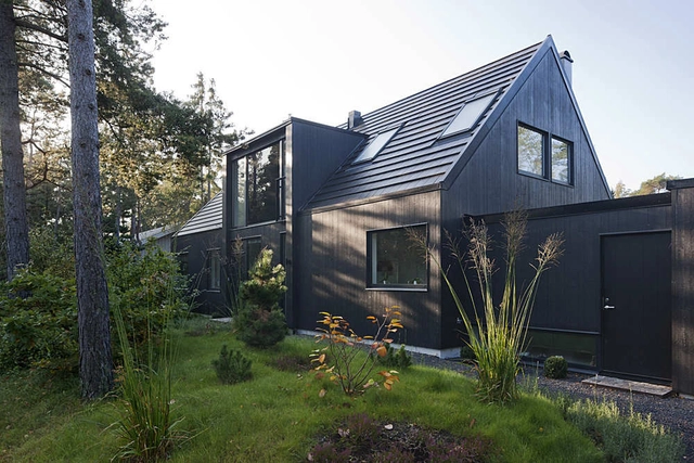 Villa Lima / Johan Sunberg - Casas, Jardín, Fachada, Puerta, Bosque