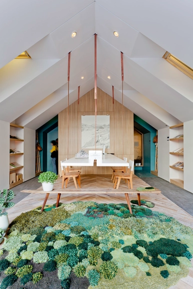 Casa FOA 2012: "Home Office" / Estudio Nidolab - Interiores De Oficina, Dormitorio, Fijación Vigas, Fachada, Puerta, Mesas, Sillas, Encimera
