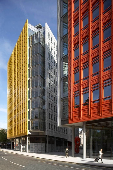 Edificio Central St. Giles Court / Renzo Piano + Fletcher Priest Architects - Edificio De Oficinas, Fachada, Urbano