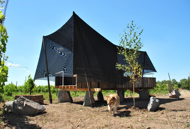Mirador Comedor Emergente / Javier Rodríguez Acevedo - Pabellón, Fachada