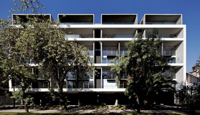 Edificio Mirador Pocuro / SEARLE PUGA - Apartamentos, Fachada