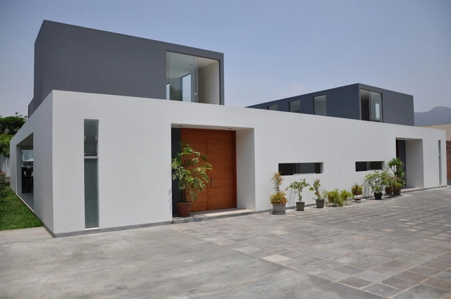 Casas KH+DH / Vladimir Kalinowski - Vivienda Colectiva, Fachada, Puerta
