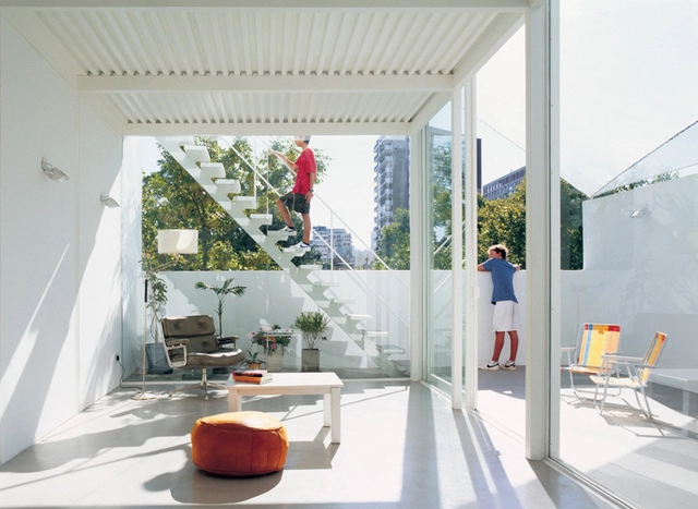 Casa Núñez / Adamo Faiden - Renovación, Fachada, Iluminación, Mesas, Sillas