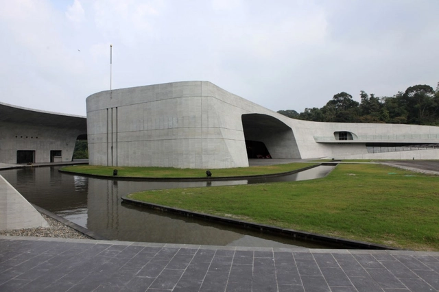 Centro de Visitantes Hsiangshan / Norihiko Dan and Associates - Centro De Visitantes, Fachada