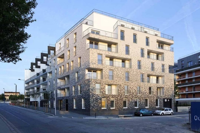 26 Departamentos / Pierre Alain Trévelo & Antoine Viger-Kohler architectes - Apartamentos, Fachada