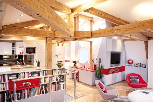 Le Loft Des Innocents / Frédéric Flanquart - Loft, Cocina, Fijación Vigas, Iluminación