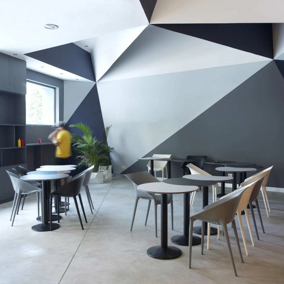 Ara Pizza / Pablo Téllez - Renovación, Fachada, Mesas, Iluminación, Sillas