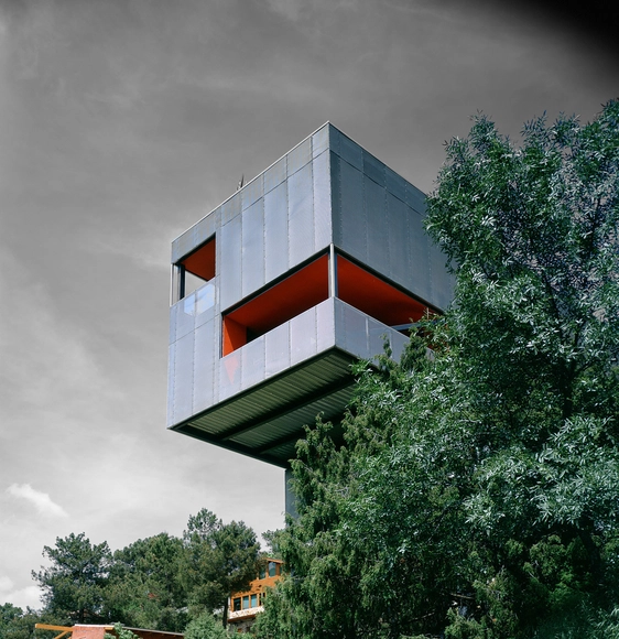 Casa Paz / Arturo Franco + Fabrice van Teslaar - Casas, Fachada, Balcón