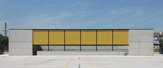 Centro de Educación Infantil y Primaria / Fernández Soler Monrabal Arquitectos - Escuela Primaria, Fachada