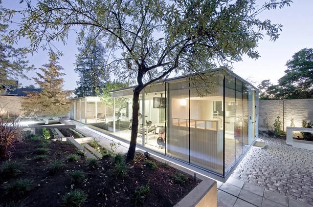 Spa Atrapa Árbol / LAND arquitectos - Casas, Jardín, Puerta, Fachada