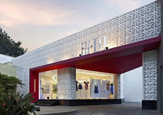 Tienda Hi-Lo / David Guerra Arquitectura e Interior - Tienda, Patio interior, Fachada, Puerta