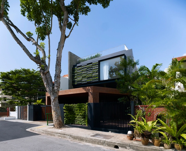 Casa Maximum Garden / Formwerkz Architects - Casas, Fachada