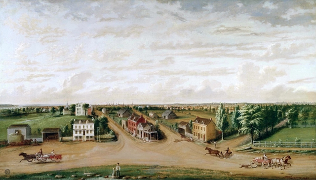 NYC’s Union Square in 1828  - Featured Image