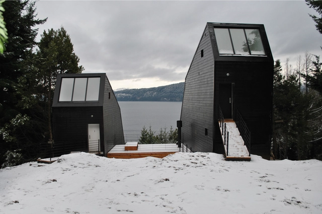 Dachas 01 / ALRICGALINDEZ Arquitectos - Casas, Puerta, Fachada