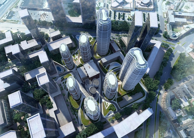 Proposta para o Novo Centro da Cidade de Bratislava Culenova / Zaha Hadid Architects - Imagem de Destaque