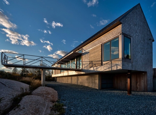 Casa Puerto Corea / Norelius Studio - Casas, Fachada, Barandas, Escaleras