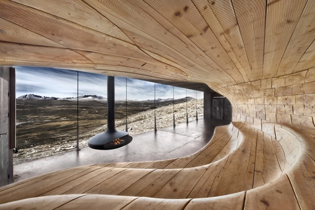 Wild Reindeer Centre / Snøhetta - Pabellón, Barandas, Fijación Vigas, Iluminación