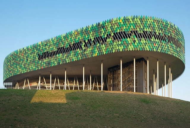 Bilbao Arena / ACXT - Estadios, Fachada
