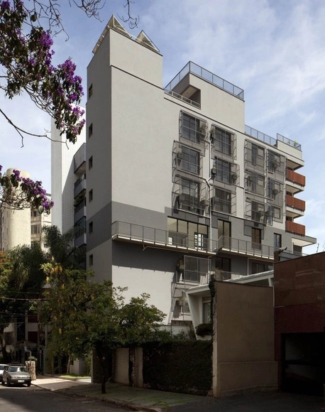 Ed. Montevideu 285 / Vazio S/A - Apartamentos, Fachada, Balcón