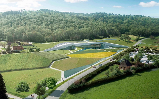 Lascaux IV: International Cave Painting Center Winning Proposal / Casson Mann + Snohetta - Garden