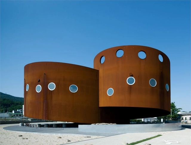 Looptecture F / Shuhei Endo - Seguridad, Fachada