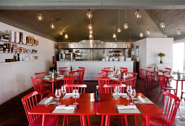 Bistró & Restaurant Köök / Amunategui Valdes Architects - Restaurant, Mesas, Sillas, Iluminación