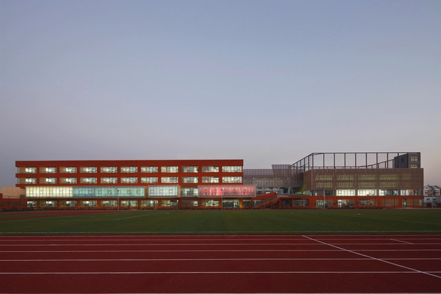 Escuela Elementaria Zhangjiawo / Vector Architects + CCDI - Escuela Primaria, Fachada, Cierros