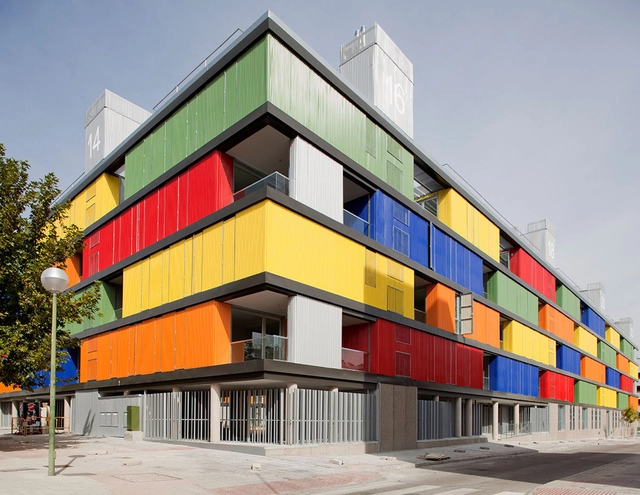 82 Viviendas en Carabanchel / ACM Arquitectos - Vivienda Colectiva, Fachada