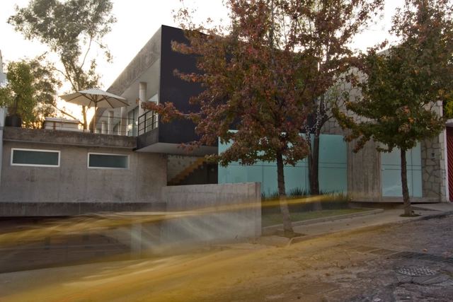 Block House / a-001 - Casas, Fachada, Escaleras