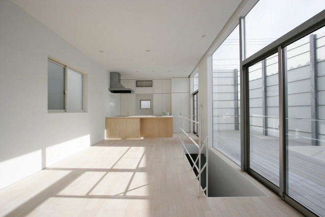 Casa Kb / Kochi Architect's Studio - Casas, Fachada, Barandas