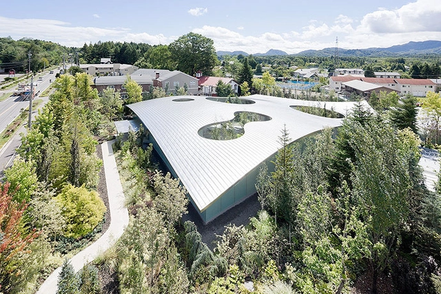 Museo Hiroshi Senju / Ryue Nishizawa - Museo, Jardín, Fachada