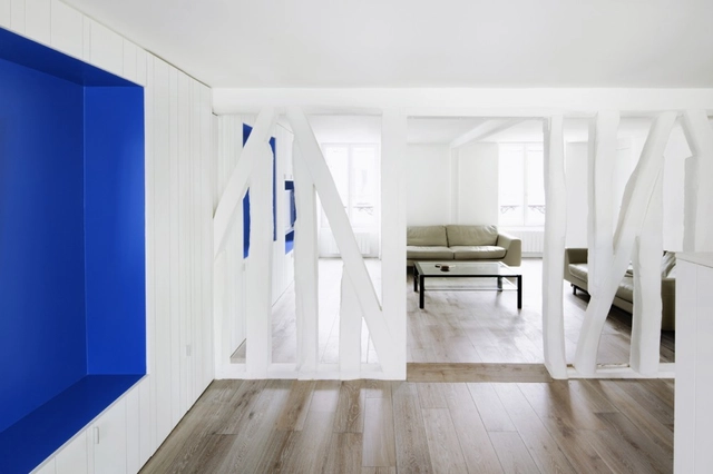 Renovación de un departamento en París / SWAN Architectes - Interiores De Apartamentos