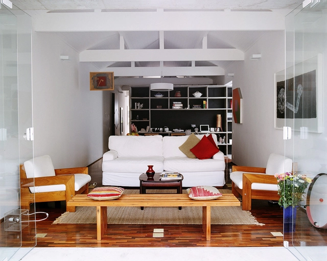 Casa Lapa / Zemel + Chalabi Arquitectos - Renovación, Cocina, Fijación Vigas, Mesas, Sillas
