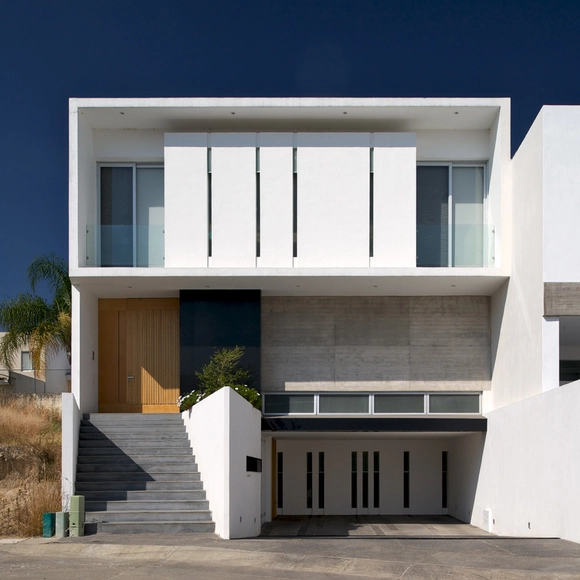 Casa Niz / Agraz Arquitectos SC - Casas, Escaleras, Fachada, Puerta, Balcón
