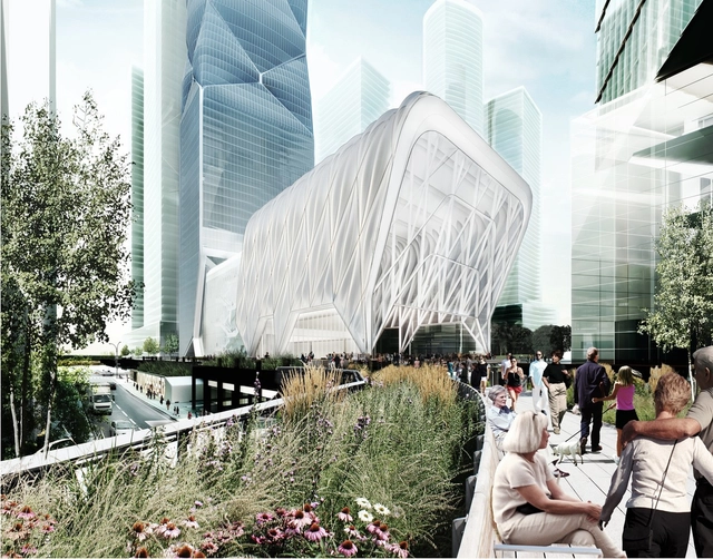 Diller Scofidio + Renfro diseñan telescópico 'cobertizo cultural' para Nueva York - Arquitectura Cultural