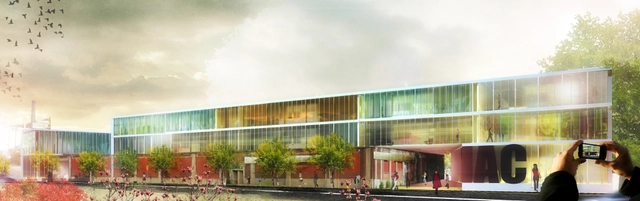 Live-Make Industrial Arts Center Competition Entry / Stefano Corbo Studio - Facade