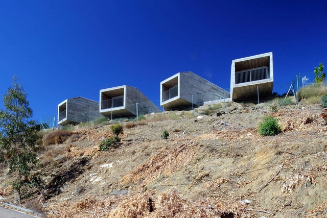 4 Bungalows / Estudio Arquitectura Hago - Vivienda Colectiva, Fachada, Costa