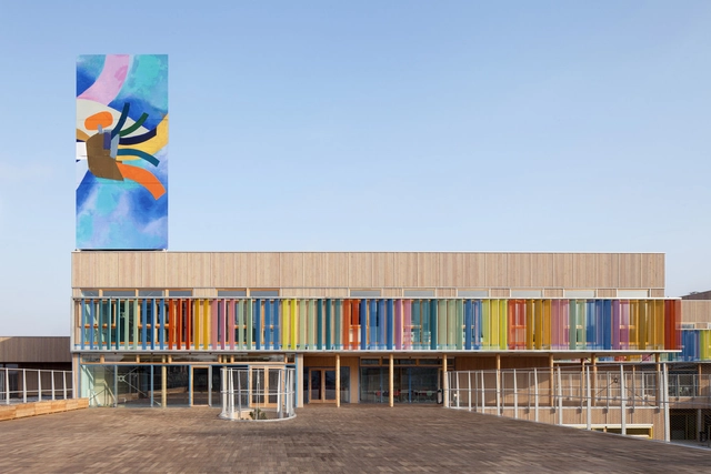 Groupe Scolaire Pasteur / R2K Architectes - Escuela Primaria