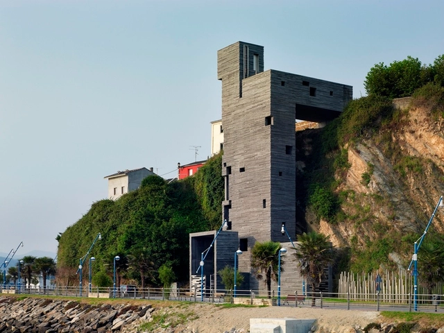 Ribadeo Accesible / abalo alonso arquitectos - Centro De Observación, Fachada, Costa