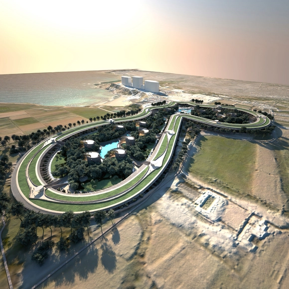 Luxury Resort Proposal / Make Architects - Coast, Cityscape