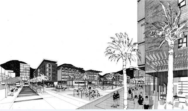 Seaside Resort Development Competition Entry / John Thompson & Partners + Alan Dunlop Architects + Gillespies - Facade