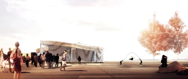 Weaving In-Tension (WIT) Pavilion: Operalab Competition Entry / Meta- Studio - Facade, Coast