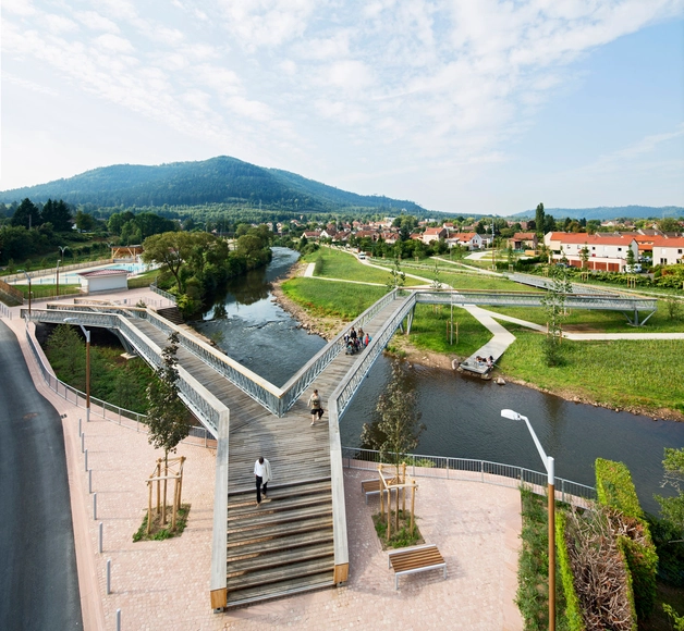 Desenvolvimento das Margens do Meurthe / Atelier Cite Architecture - Parque
