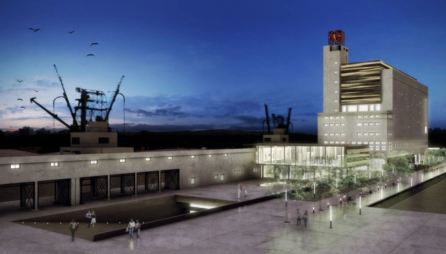 Museum for Underwater Antiquities Competition Entry / Dimitris Thomopoulos - Facade, Cityscape